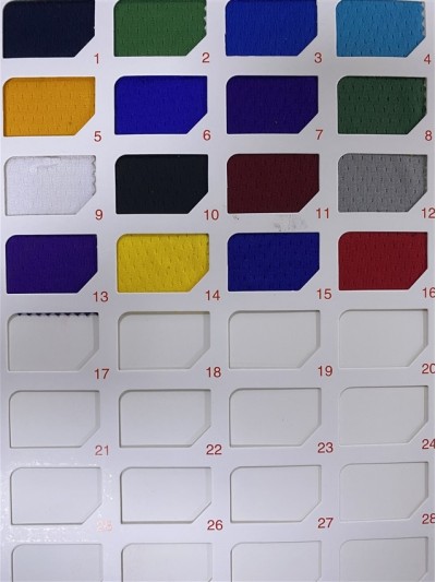 DG-PF WA56 Double-layer mesh Width: 185CM Weight: 150GSM Composition: 100Polyester Moisture wicking 45 degree